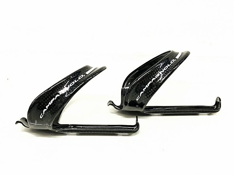 Campagnolo カンパニョーロ ボトルケージ カーボン 2個セット 美品 カンパニョーロ CAMPAGNOLO カーボン ボトルケージ 2個セット