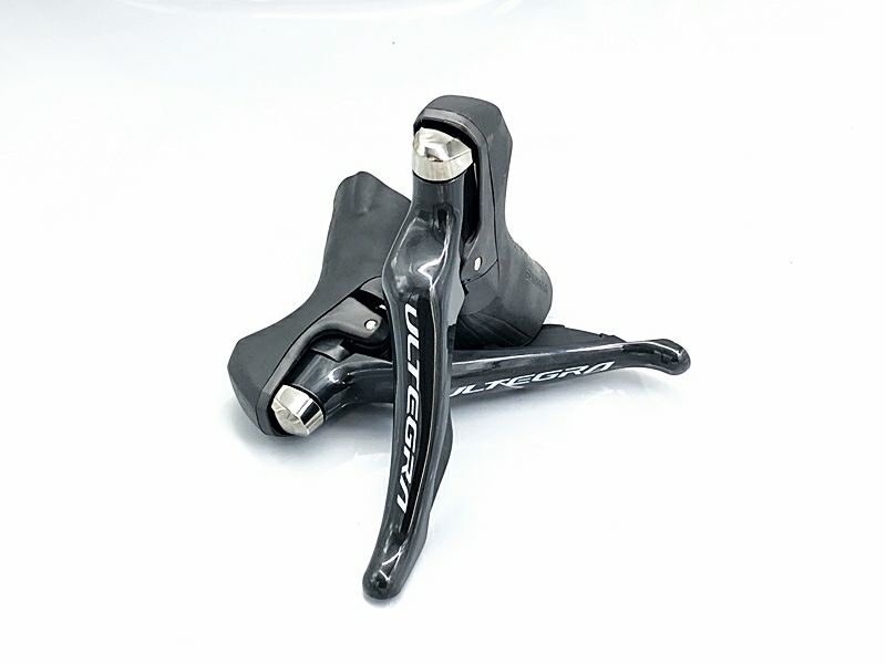【美品】SHIMANO ULTEGRA ST-R8000 シフトレバー 11速 ULTEGRA デュアルコントロールレバー リムブレーキ 11スピード