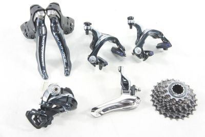 美品 シマノ SHIMANO デュラエース DURA-ACE FD-R9100 直付け 2s