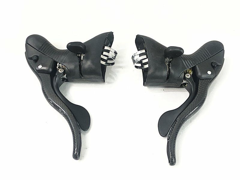 Campagnolo Athena 11s Ergopower シフター Campagnolo Athena Ergopower Shifter Set, 11-Speed, Silver