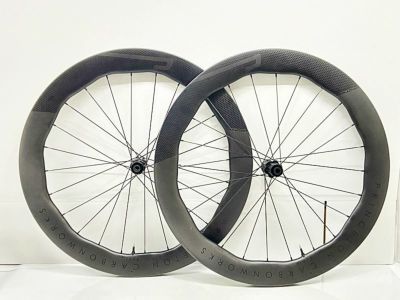未走行品 PRINCETON CARBON WORKS WAKE 6560 EVOLUTION DISC ホイールセット シマノフリー 11速 DISC チューブレスレディ カーボン