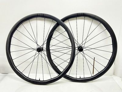 未走行品 プリンストン PRINCETON CARBON WORKS ALTA 3532 EVO ホイールセット シマノフリー 11速 DISC チューブレスレディ カーボン