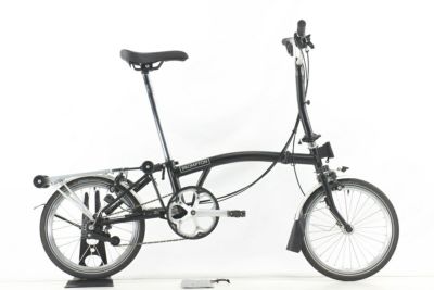 ◆◆ブロンプトン BROMPTON C Line Explore Middle with Rack 2022年 クロモリ フォールディング 折り畳み自転車 外装2速 内装3速 ミニベロ（サイクルパラダイス大阪より配送）