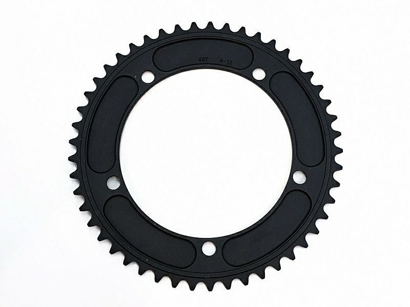 スギノ SUGINO 禅 ZEN 49T PCD144mm ブラック チェーンリング