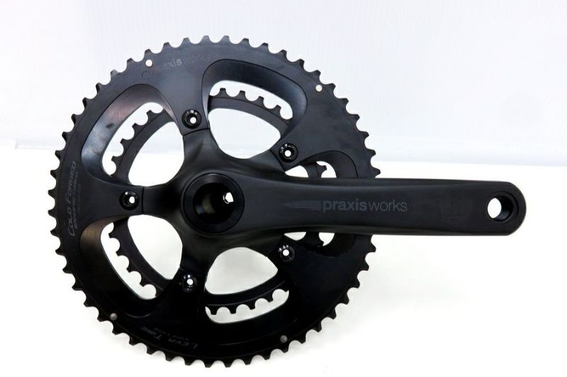 【35％OFF】 COLOFORGED WORKS PRAXIS クランクセット 52-36T 170mm パーツ