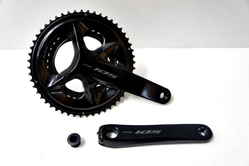 Shimano 105 fc-r7100 12速 クランクセット Amazon | シマノ 105 Fc-R7100 12速クランクセット ブラック