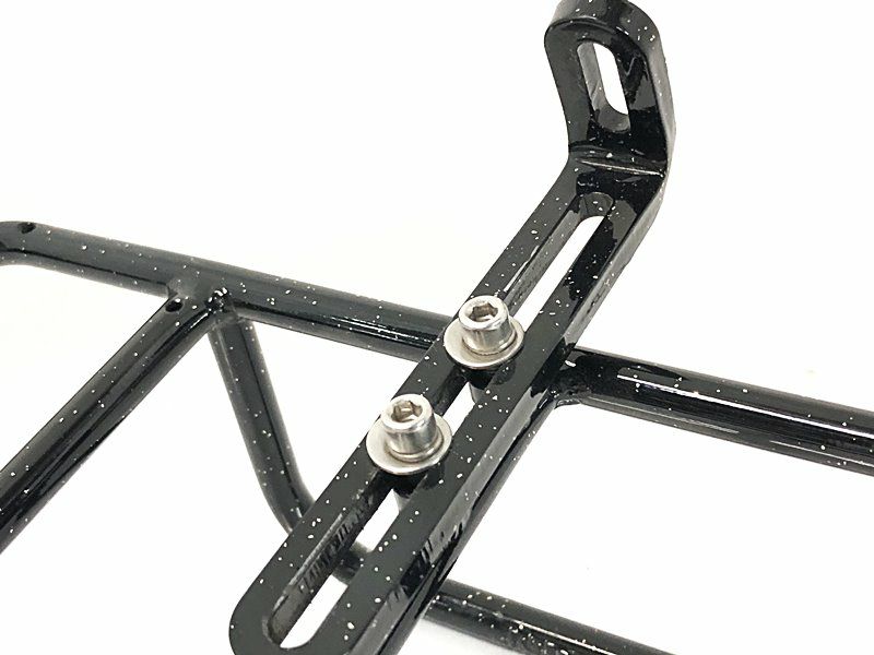 パーツ MASH Front Rack 2023 Black Keirin Flake マッシュ MASH フロントラック FRONT RACK BLACK KEIRIN FLAKE