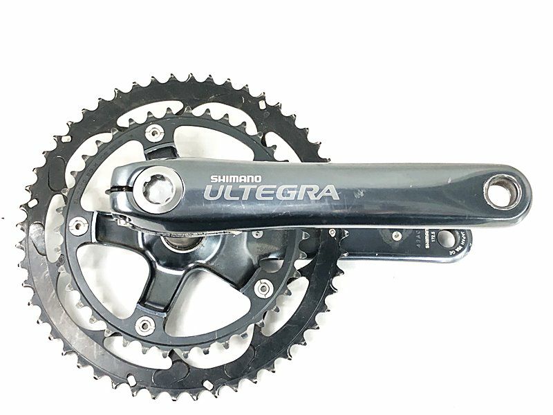 高級感 シマノ SHIMANO アルテグラ ULTEGRA FC-6601 52-39T/172.5mm パーツ