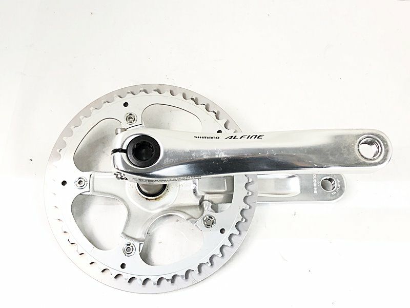 シマノ ALFINE FC-S501 クランクセット 170mm 45t 黒 Universal Cycles -- Shimano FC-S501 Alfine Cranksets
