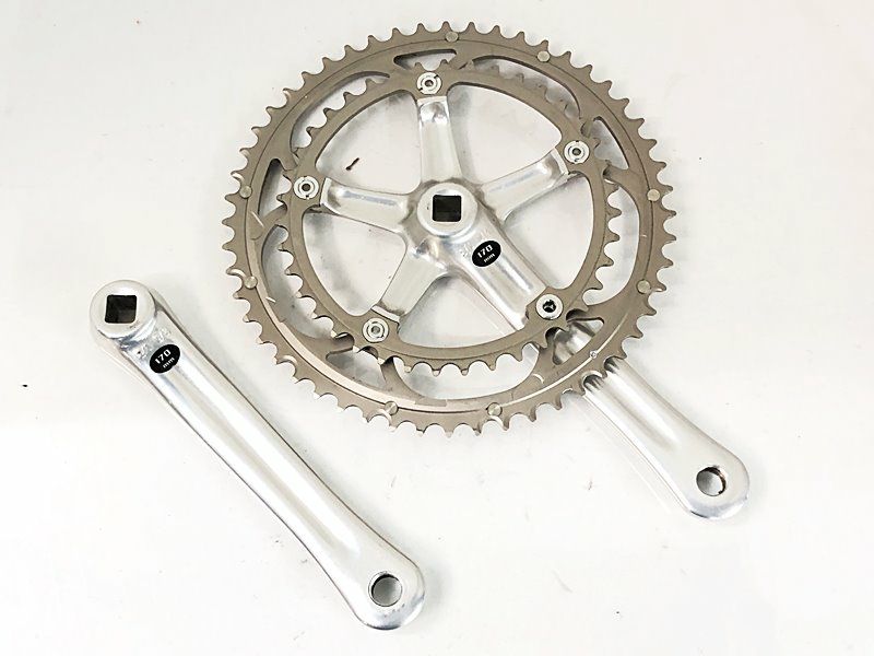 OUTLET SALE- 訳あり品など大放出 カンパニョーロ CAMPAGNOLO 52-39T/170mm CRANK RECORD レコード パーツ