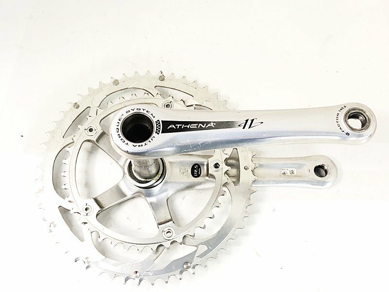新品Campagnolo Athena 11速 クランク 53/39 172.5 Amazon | Campagnolo Athena 11S ブラック 39/53 172.5 パワー