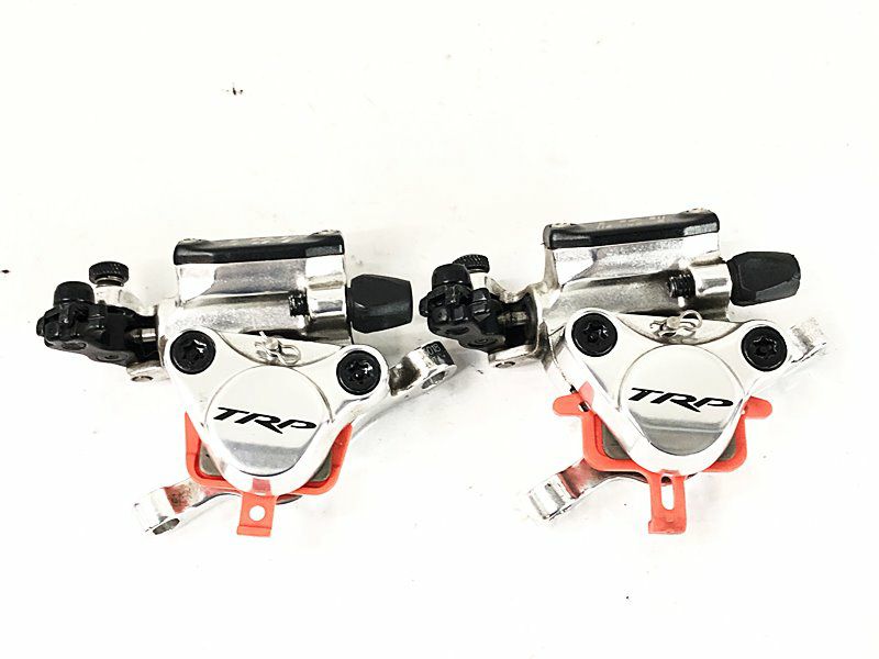 新品未使用 TRP ブレーキキャリパー SPYRE 前後セット TRP Spyre SLC Flat Mount Mechanical Brake