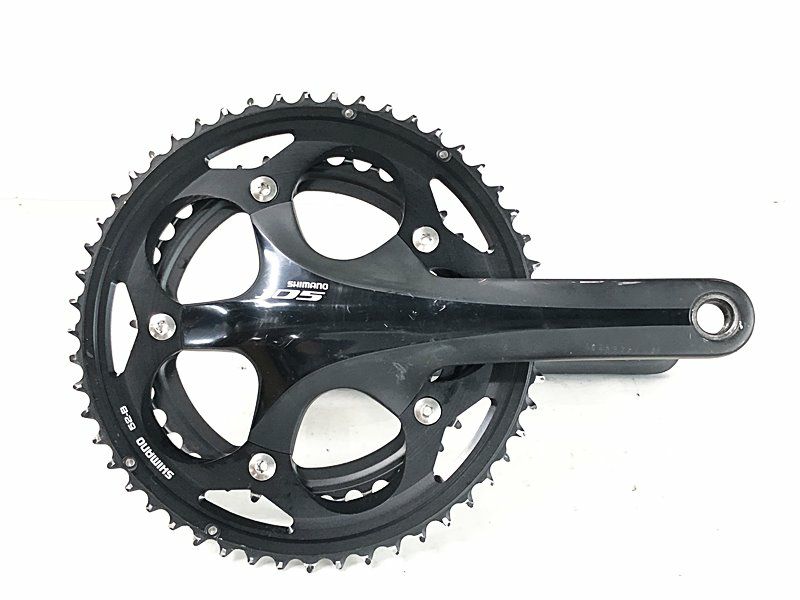 Shimano 105 FC-5700 クランクセット シルバー 52T/39T シマノ SHIMANO 105 FC-5700 52-39T/172.5mm クランクセット 〇