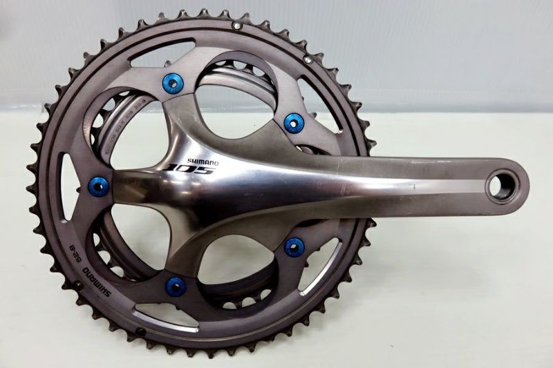 熱販売 105 SHIMANO シマノ クランクセット 10速 52-39T 170mm FC-5700 パーツ