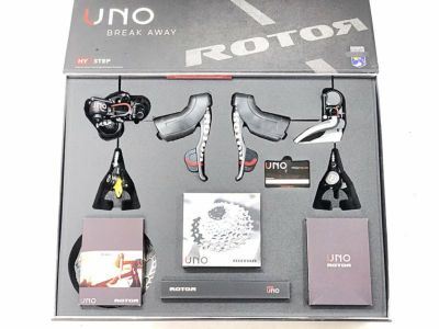 美品 ローター ROTOR UNO ROAD DISC GROUP SET UNO HYDRAULIC 11