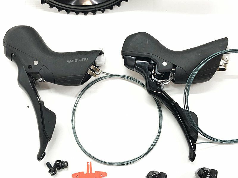 最新コンポ!! ★SHIMANO シマノ R7100シリーズ 105 2x12s 油圧ディスクブレーキ 機械式 グループセット 超美品 シマノ 105 R7100シリーズ メカニカルコンポ 初回キット 機械式