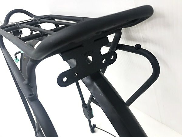 IBERA ブラック リアキャリア イベラ IBERA リアキャリア フェンダー付き（サイクルパラダイス