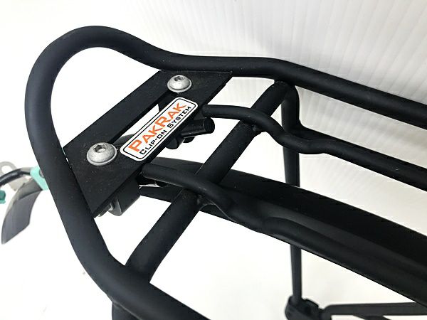 IBERA ブラック リアキャリア イベラ IBERA リアキャリア フェンダー付き（サイクルパラダイス