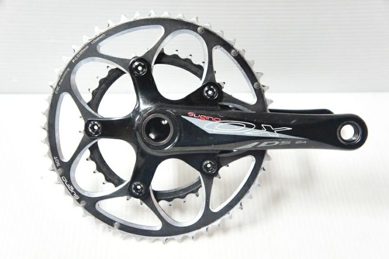 SUGINO スギノ クランクセット　50-34 Amazon | Sugino(スギノ) Mighty Tour 901D 50x34(SHP/S) 165mm