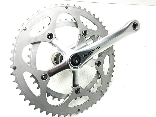 Sugino RD2 クランクセット 170mm スギノ SUGINO RD2 TL 56-42 170mm クランク シルバー（サイクル