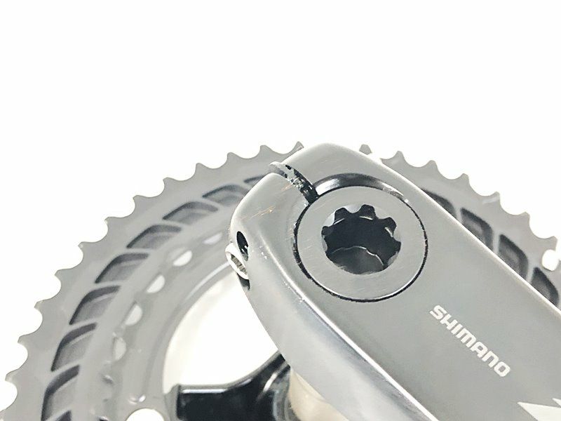 美品 シマノ SHIMANO 105 FC-R7100 50-34T/172.5 クランクセット 〇