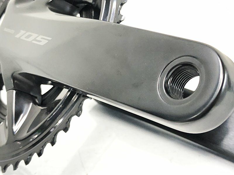 美品 シマノ SHIMANO 105 FC-R7100 50-34T/172.5 クランクセット 〇
