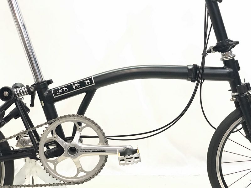 送料込み　走行極小　ブロンプトンM3L 3速 折りたたみ自転車 2008年式 ブロンプトン BROMPTON M3L 2008年 フォールディングバイク 折り畳み