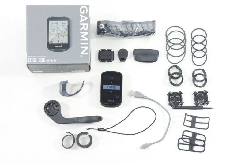 ◆◆ガーミン GARMIN エッジ830 EDGE 830 センサーセット GPSサイクルコンピューター 日本語対応 充電ケーブル欠品 ◇◇ガーミン GARMIN エッジ830 EDGE 830 センサーセット GPS
