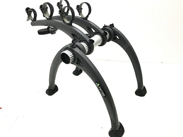 terzo EC16G3 自転車キャリア 3台積み 希少グレー Amazon | Terzo テルッツォ (by PIAA) サイクルキャリア 3台積み 車内