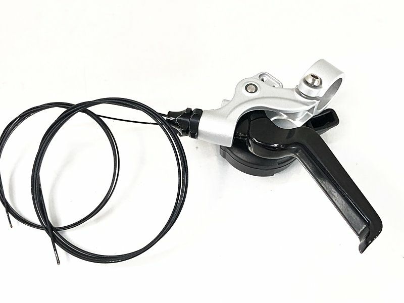 brompton ｃline　内装用3速　パーツセット　シフトレバー ホイール 3速用 シフター＋ブレーキレバー (2017-) シルバー | ブランドで