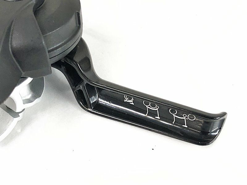 ブロンプトン　ブラックダブルレバーシフター BROMPTON ブロンプトン 4 SPEED SHIFTER WITH INTEGRATED BRAKE