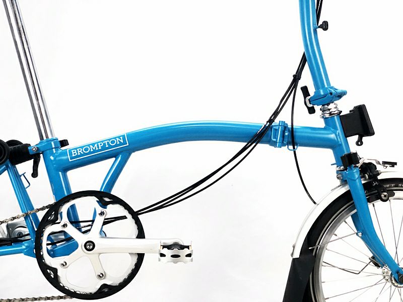 BROMPTON - 2018最新ブロンプトン M6R テンペストブルーBrompton 最上位モデル BROMPTON - 2018最新ブロンプトン M6R テンペストブルーBrompton