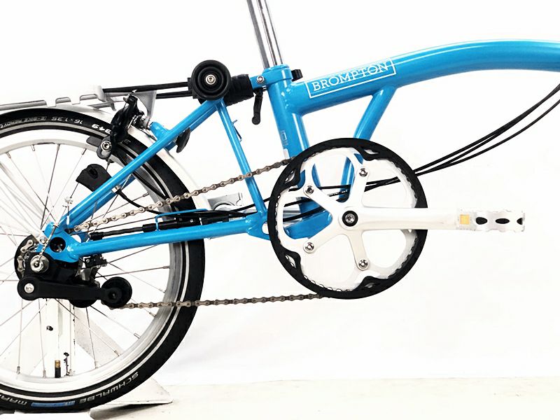 BROMPTON - 2018最新ブロンプトン M6R テンペストブルーBrompton 最上位モデル BROMPTON - 2018最新ブロンプトン M6R テンペストブルーBrompton