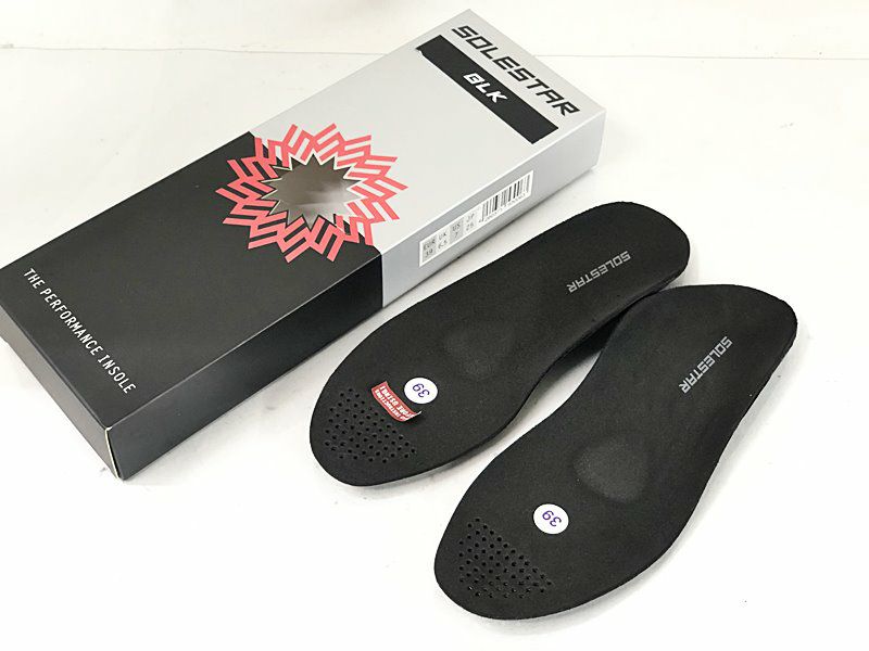 ソールスター SOLESTAR BLK INSOLE インソール EUR 39 25cm