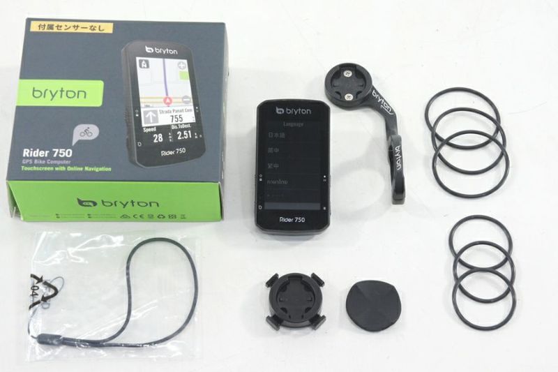 bryton Rider750 美品 Amazon.com: Bryton Rider 750E GPS Cycle Computer, Black