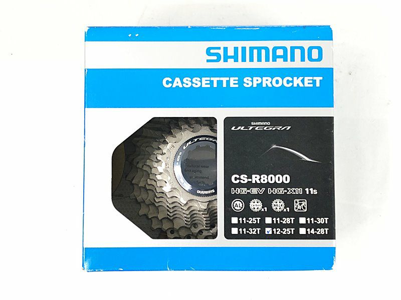 未走行　SHIMANO アルテグラ R8000 11-25t スプロケット シマノ Ultegra CS-R8000 11S(11-25T、11-28T、12-25T)