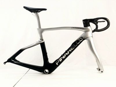 美品 ピナレロ PINARELLO ドグマF DOGMA F カーボン ロード フレームセット 20222-2023年 500サイズ シルバー/ブラック