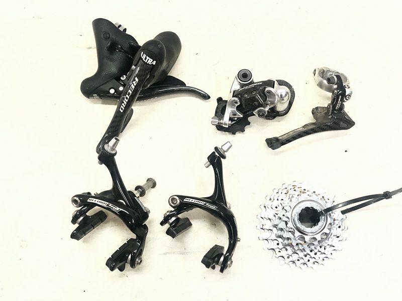 カンパニョーロ CAMPAGNOLO レコード RECORD 2X10速 機械式 リム