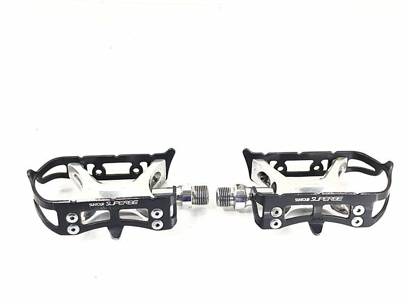 サンツアー SUNTOUR シュパーブ SUPERBE ROAD PEDAL フラットペダル