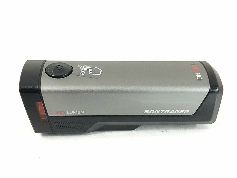 【使用回数　少数Bontrager Ion Elite Rフロントバイクライト Bontrager Ion Elite R Front Bike Light - Trek Bikes