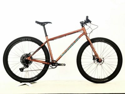 ●コナ KONA ユニットX UNIT X 2021年 SRAM SX 29er クロモリ マウンテンバイク Boost規格 Lサイズ グロスメタリックラスト 