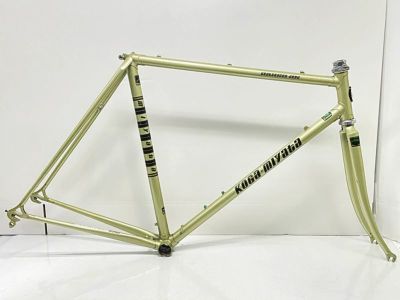 コガ ミヤタ KOGA MIYATA ジェンツレーサーGENTSRACER AERO ロード フレームセット 1983年 56サイズ ゴールド
