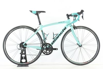 ◆◆ビアンキ BIANCHI ベルガモ BERGAMO 2021年モデル アルミ ロードバイク 46サイズ SHIMANO CLARIS R2000 2x8速（サイクルパラダイス大阪より配送）