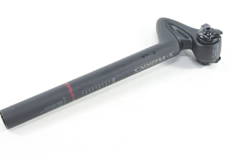 SPECIALIZED S-WORKS CG-Rカーボンシートポスト Φ27.2 27.2mm Specialized S-WORKS CG-R Carbon Setback Road Seatpost
