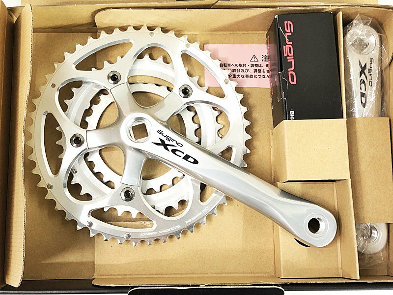 未使用品 スギノ SUGINO XCD 801T XD3BX-WR 48-36-26T/167.5mm