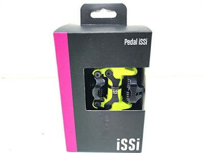 ★★未使用 イッシー iSSi ? トリプル Triple SPD互換 両面ビンディングペダル イエロー（サイクルパラダイス山口より配送)