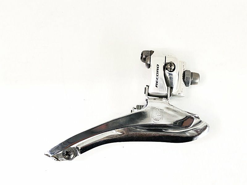 カンパニョーロ レコード フロントディレイラー 未使用品 カンパニョーロ CAMPAGNOLO レコード RECORD 10S