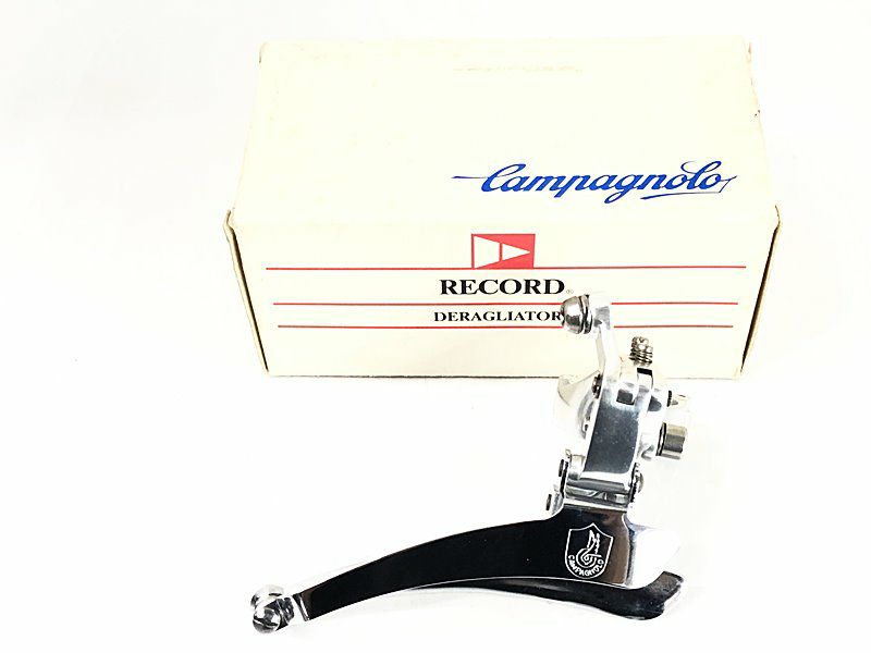 Campagnolo Record フロントディレイラー未使用　025 Campagnolo Record フロントディレイラー未使用 025