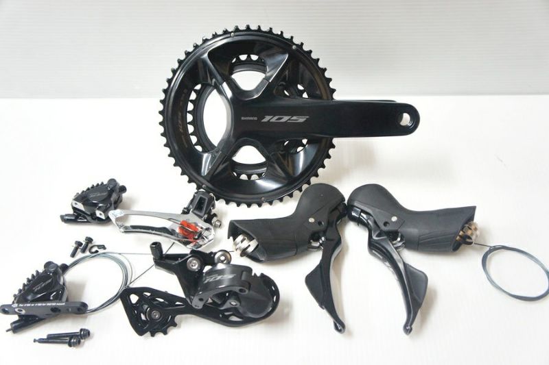 ▽▽美品 シマノ SHIMANO 105 R7120 コンポ5点セット 2×12速 FC-R7100