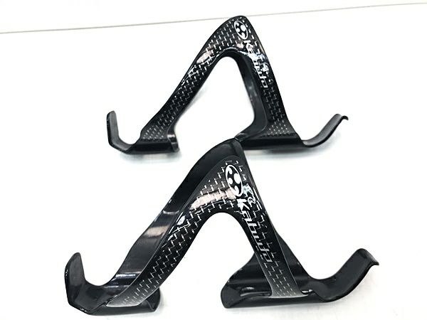 LOOK カーボンボトルケージ ブラック/ホワイト２個セット ウエムラサイクルパーツインターネット店 / LOOK (ルック